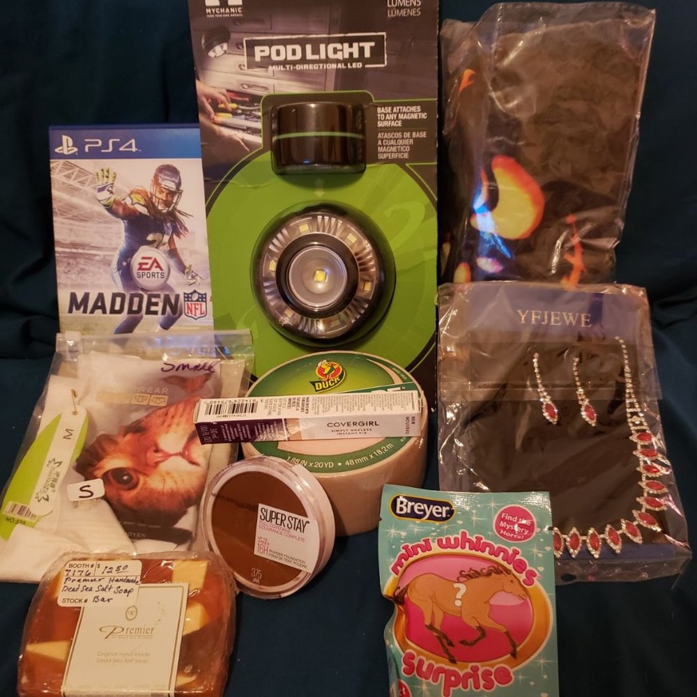 Wholesale Mix Lot LEDLight, Games, Jewelry, & More